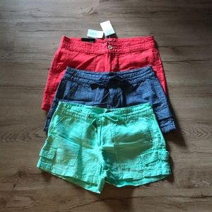 Banana Republic Women’s Set of 3 Shorts (Size 2)